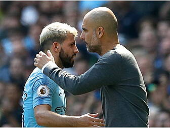 Guardiola labels Aguero a lege...